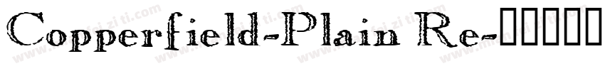 Copperfield-Plain Re字体转换
